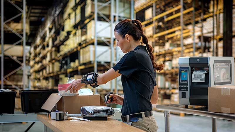 Gestion des imprimantes d'étiquettes Zebra